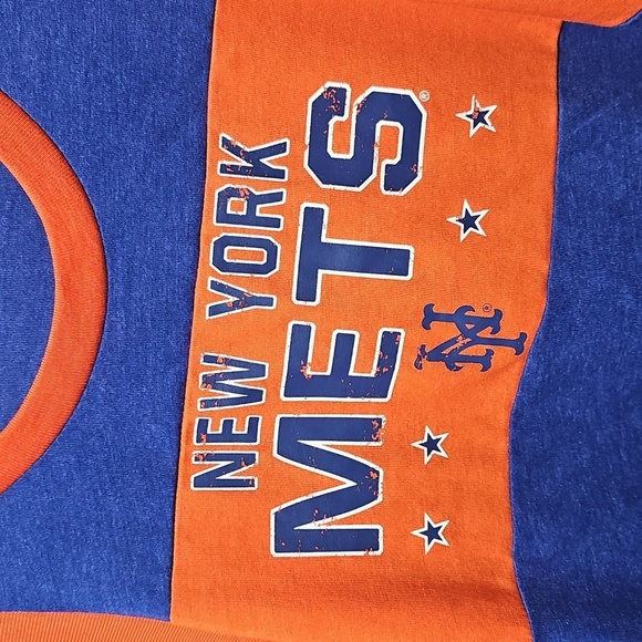 New York Mets Blue and Orange Tank Top XS NWT Genuine Merchandise - Picture 4 of 8